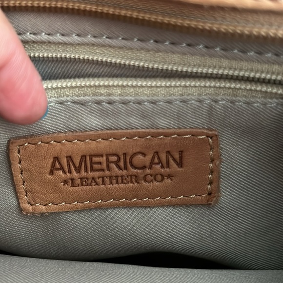 American leather bag like new condition - Picture 10 of 13